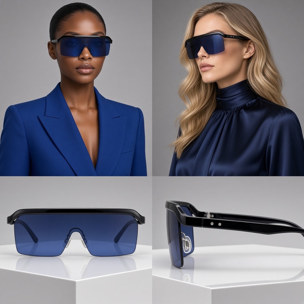 Trendy Style Women Sunglasses Outdoor Music Festivals Streetwear, Edgy Lentes